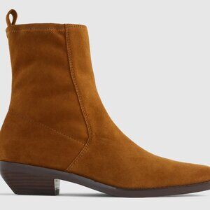 Madewell Idris Ankle boot camel new without box 6.5